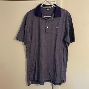 Peter Millar 100% cotton short sleeve golf polo men’s Medium